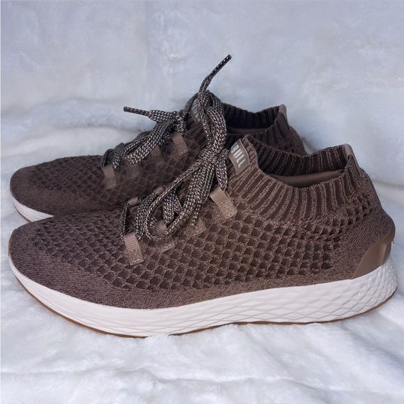 NOBULL Men’s Espresso Knit Runner Sneakers Size 12.5 - Picture 3 of 13